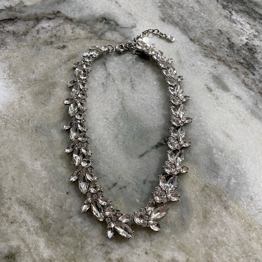 Olive & Piper Crystal Embellished Statement Necklace